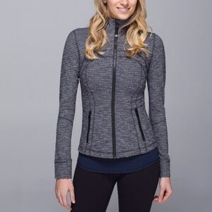 Women's Gray Zip-Up Jacket